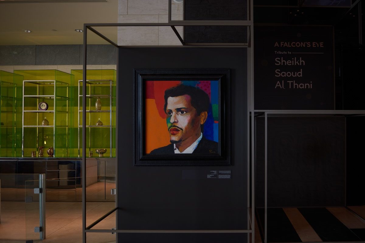 A Falcon’s Eye. Tribute to Sheikh Saoud Al Thani